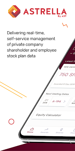 Android application Astrella screenshort