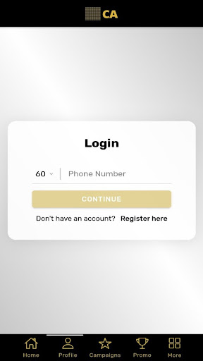 Android application CA Membership screenshort