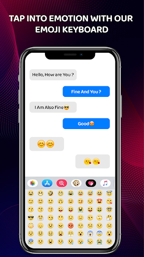 Android application iOS Emojis for android screenshort