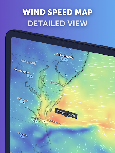 Screenshot of Zoom Earth - Weather Forecast