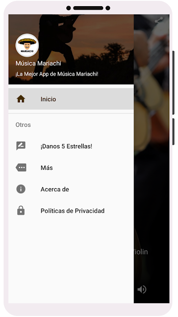 Screenshot 3 Música Mariachi android