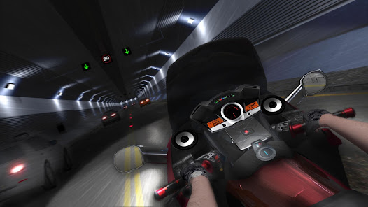 Captura de Pantalla 3 Speed Moto Traffic Rider GO android