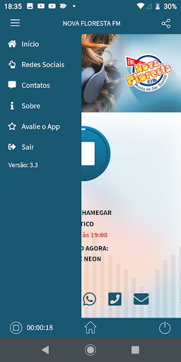 Rádio Nova Floresta FM Screen 2