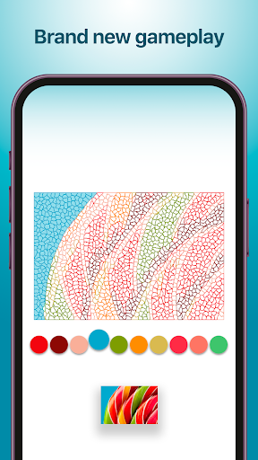 Android application Bubble Color screenshort