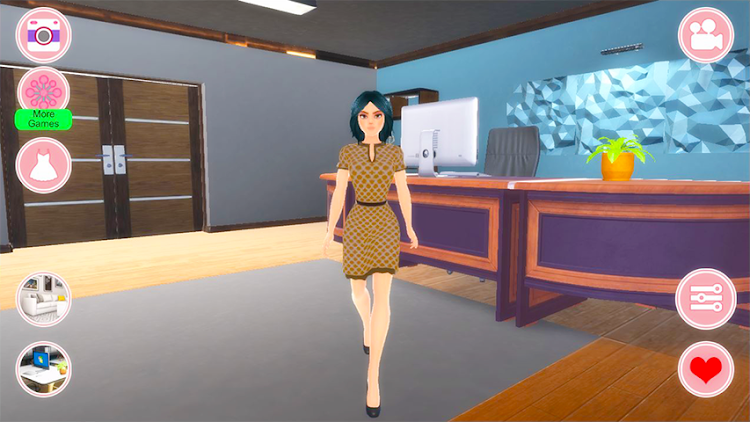 Talking Office Girl - 1.0.9 - (Android)