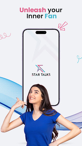 Android application StarTalks: Connect with Celeb screenshort