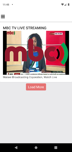 MBC TV Live Screen 2