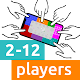 12 orbits ○ local multiplayer 2,3,4,5...12 players