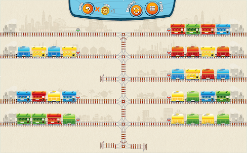 Train Mix - challenging puzzle