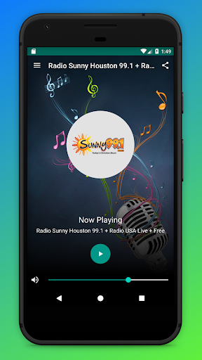 Android application Sunny 99.1 Radio Houston USA screenshort