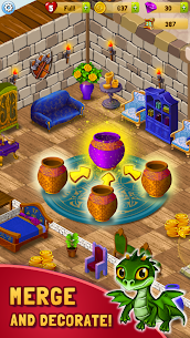 Merlin and Merge Mansion MOD APK 1.0.2 (Unlimited Currency) 1