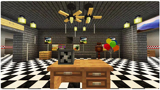 FNAF Scary Map For MCPE