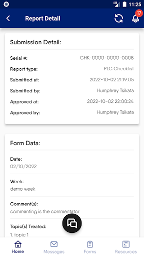 GES PLC Screen 3