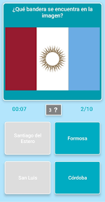 Mapa de Argentina - Quiz screenshot