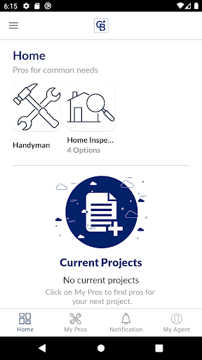 Android application HomeHub screenshort