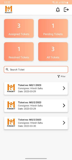 Mokshit Corporation Screen 3