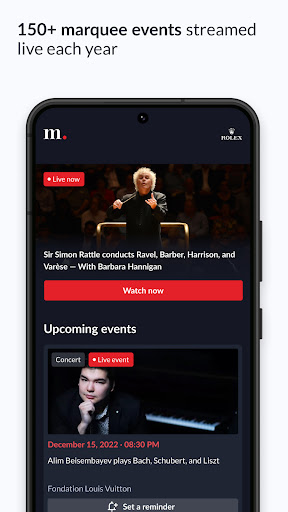 medici.tv: classical music Screen 3