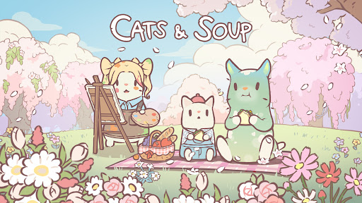 Cats & Soup - Cute Cat Game - Simulation - games