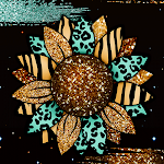 Cover Image of ダウンロード Glitter Sunflower - Wallpaper  APK
