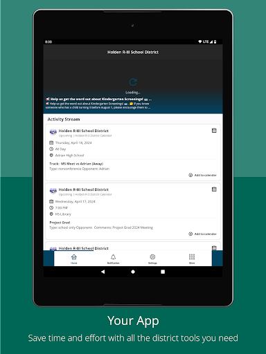 Holden R-III School District Screen 3