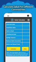 screenshot of The Zakat Calculator