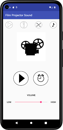 Android application Film Projector Sound screenshort