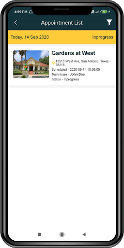 Contrack App Screen 3