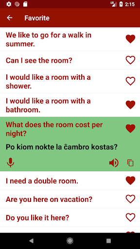 Learn Esperanto Offline For Go Screen 3