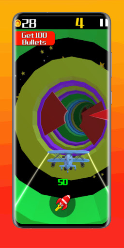 Crazy Plane: Tunnel Run Spin Screen 3