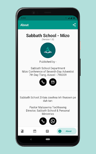 Sabbath School - Mizo Screen 3