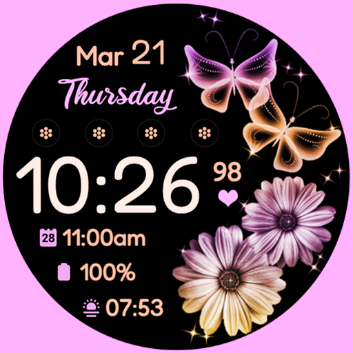 Flowers Fly Bloom logo