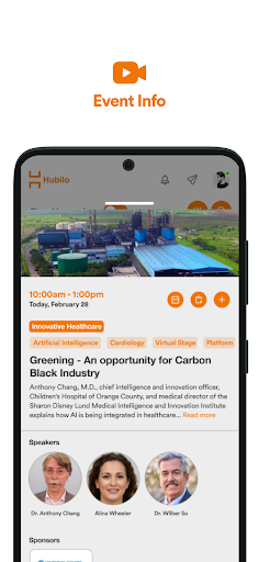 Android application Finnovex Middle East 2022 screenshort