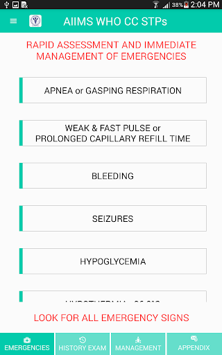 AIIMS-WHO CC STPs Screen 2