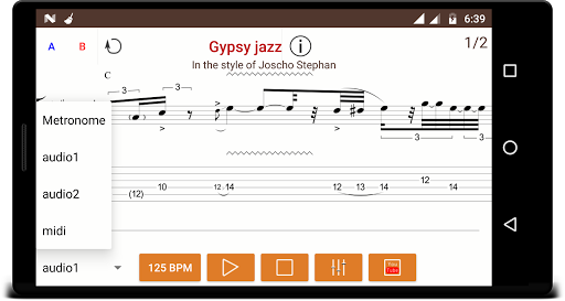 Intuitive Guitar: 3D Licks Screen 3