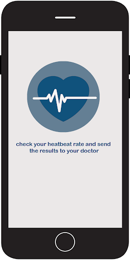 Android application Heart Rate Monitor - No sensor screenshort