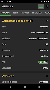 Screenshot 1 WiFi Monitor Pro android