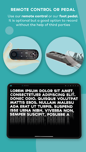 Screenshot of TeleprompterPAD