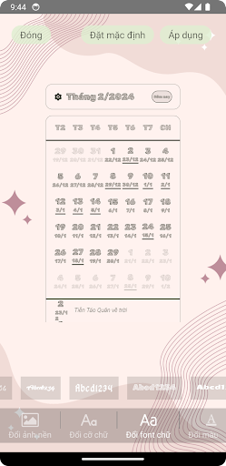 Lịch âm - Âm lịch Việt Nam