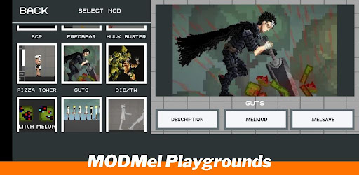 Mods for Melon Playground mods