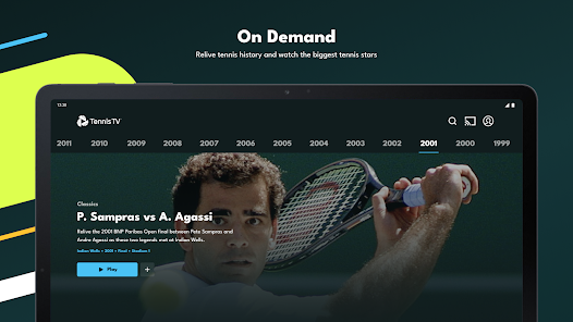 Tennis Tv - Live Streaming - Ứng Dụng Trên Google Play