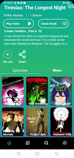 ComicVid screenshot