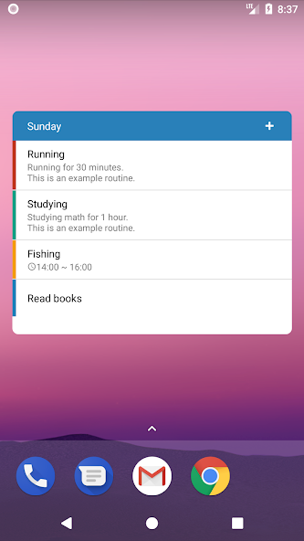 Daily check: Routine Work banner