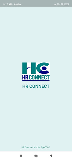 Android application HRConnect screenshort
