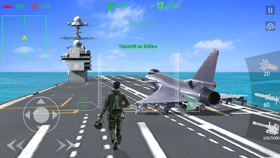 FlyVRX Fighter Jet Screenshot