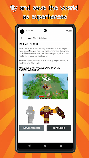 Superheroes Mod for Minecraft