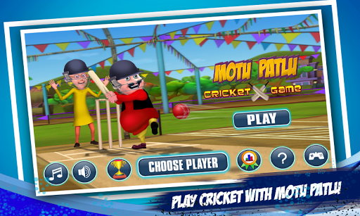 Android application Motu Patlu Cricket Game screenshort