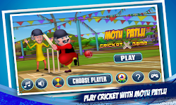 screenshot of Motu Patlu Cricket Game