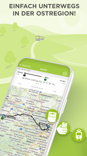 Android application VOR AnachB - Route & Tickets screenshort