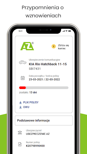 Klient AZ Screen 3