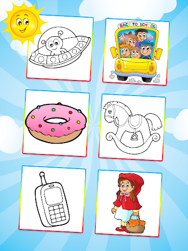 Screenshot of Kids Coloring Pages 1